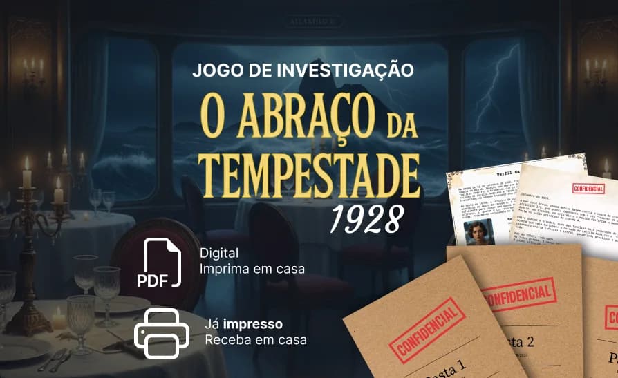 Capa de O Abraço da Tempestade